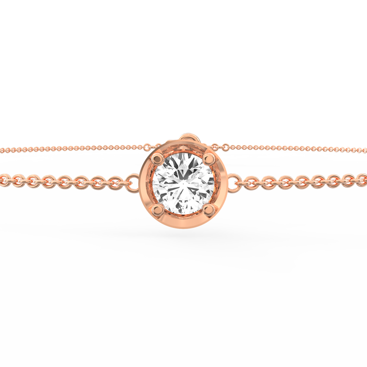 Solitaire Majesty Mangalsutra Charm Bracelet