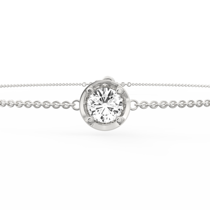 Solitaire Majesty Mangalsutra Charm Bracelet