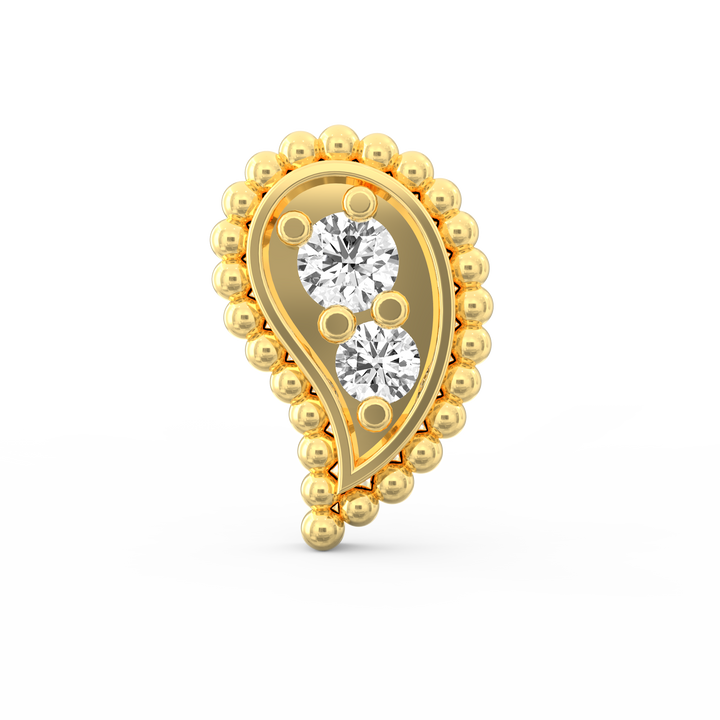 Sleek Vogue Diamond Nose Stud