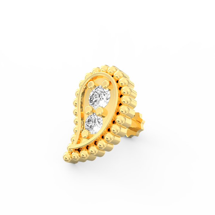 Sleek Vogue Diamond Nose Stud
