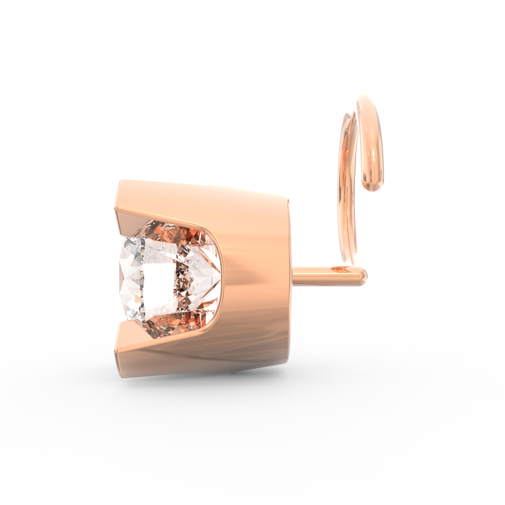 Eternal Spark Solitaire Nose Stud