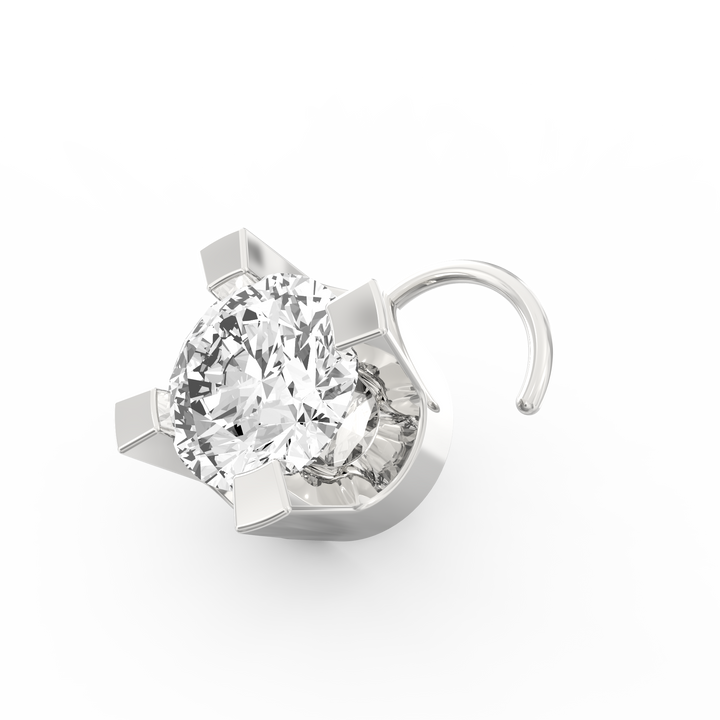 Eternal Spark Solitaire Nose Stud