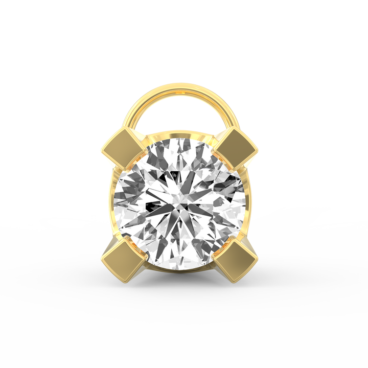 Eternal Spark Solitaire Nose Stud
