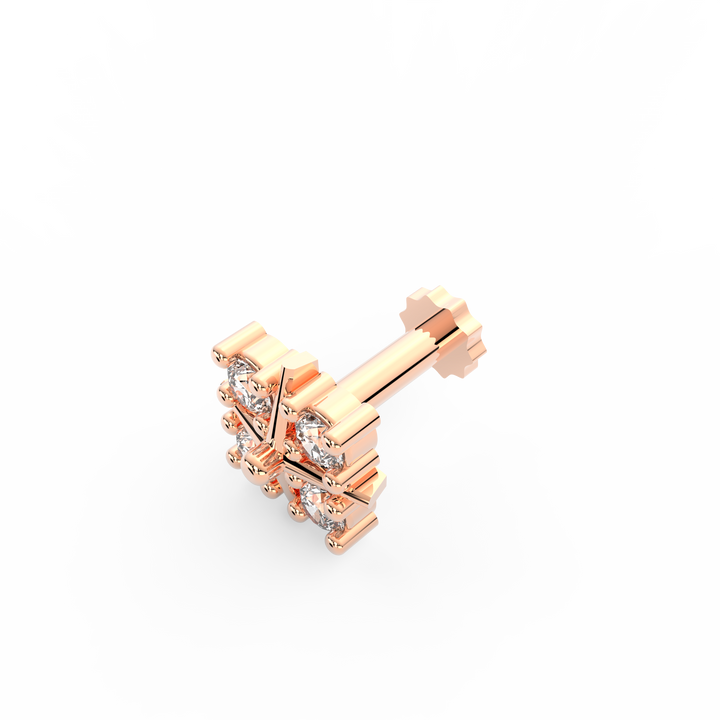 Royal Splendor Diamond Nosepin