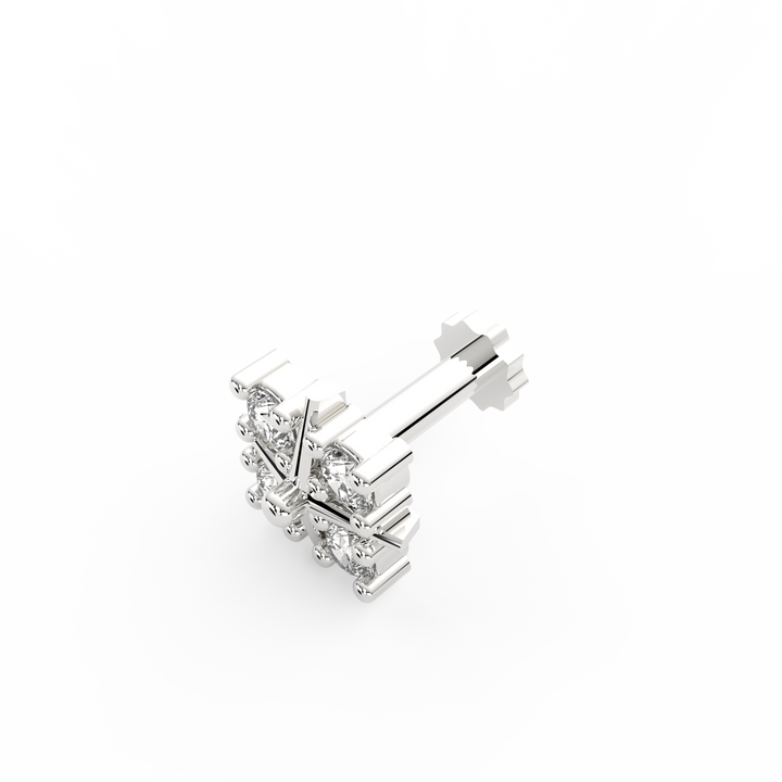 Royal Splendor Diamond Nosepin