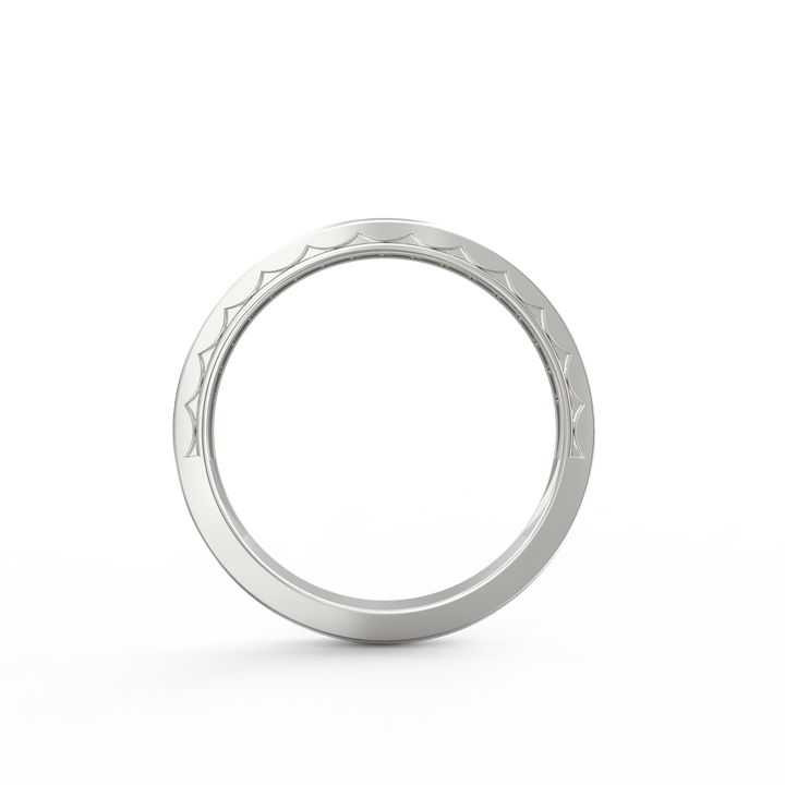 Shamphoré Elegance Diamond Channel Set Wedding Band