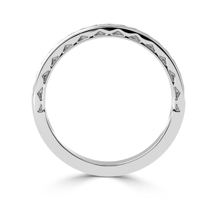Timeless Brilliance - Channel Set Diamond Wedding Band Ring