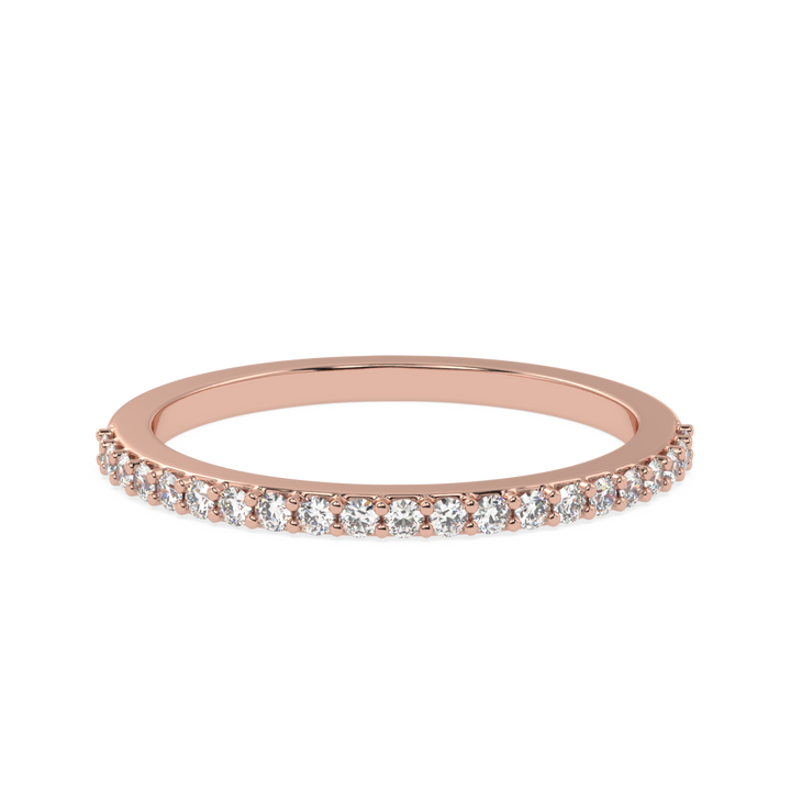 Timeless Sparkle - Prong Set Diamond Band Ring