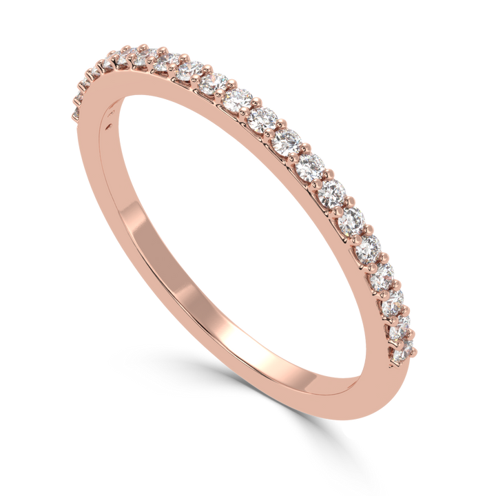 Timeless Sparkle - Prong Set Diamond Band Ring