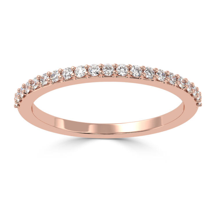 Timeless Sparkle - Prong Set Diamond Band Ring