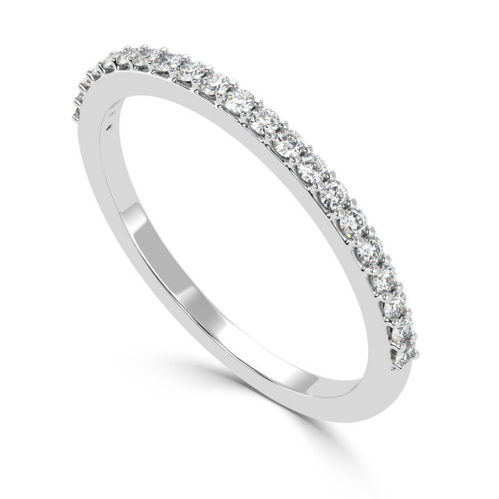 Timeless Sparkle - Prong Set Diamond Band Ring