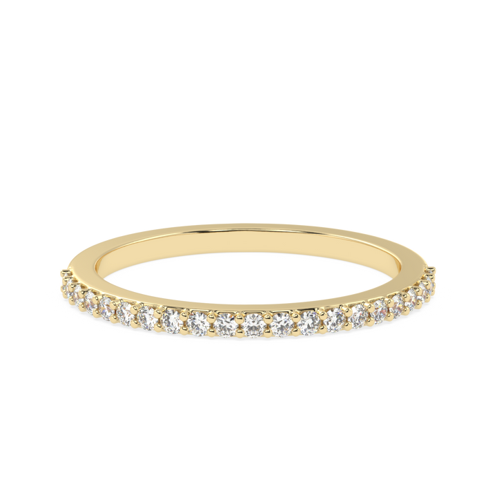 Timeless Sparkle - Prong Set Diamond Band Ring