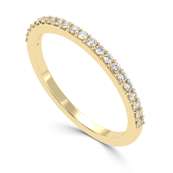 Timeless Sparkle - Prong Set Diamond Band Ring