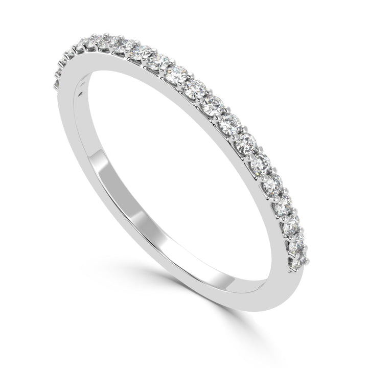 Timeless Sparkle - Prong Set Diamond Band Ring