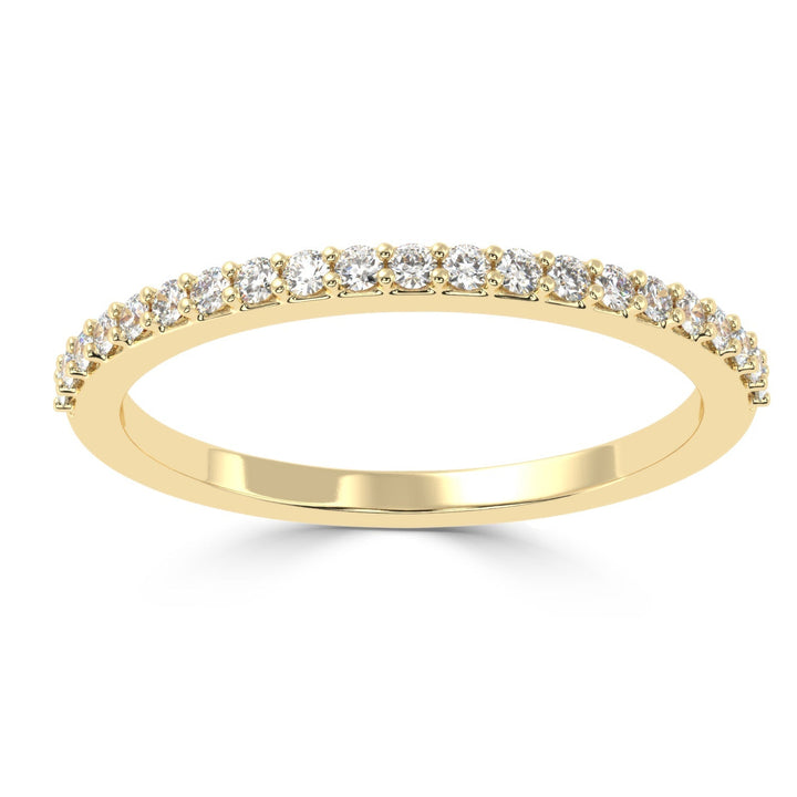 Timeless Sparkle - Prong Set Diamond Band Ring