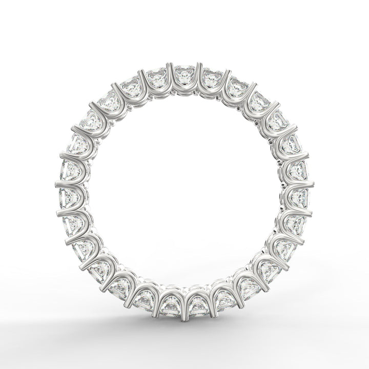 Endless Brilliance - Princess Cut Diamond Eternity Band Ring