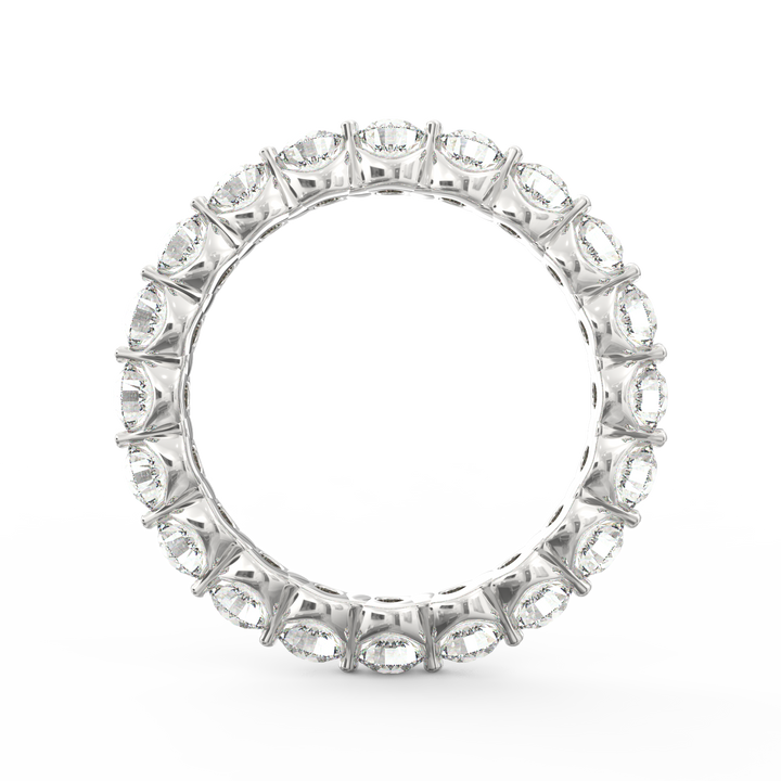 Radiant Horizon Round cut Diamond Eternity Band