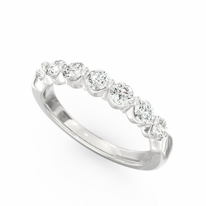 Infinite Commitment Diamond Wedding Band