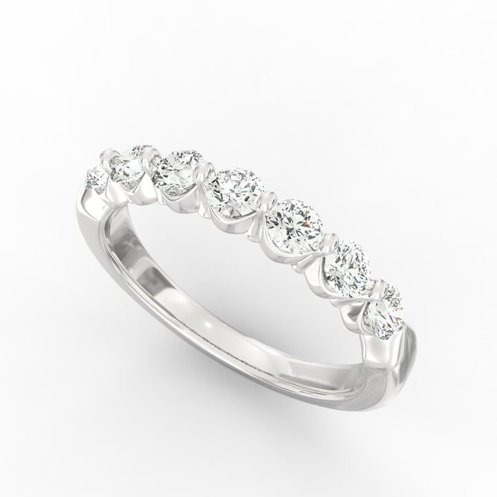 Infinite Commitment Diamond Wedding Band