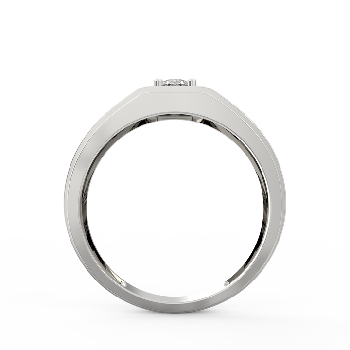 Timeless Solitaire Men's Diamond Ring