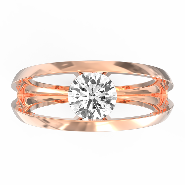 Gentleman's Solitaire Diamond Promise Ring