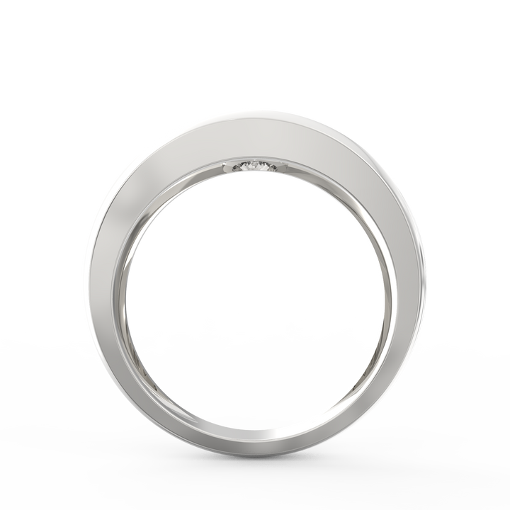 Gentleman's Solitaire Diamond Promise Ring