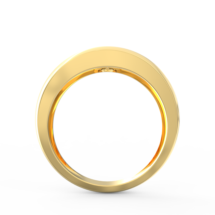 Gentleman's Solitaire Diamond Promise Ring