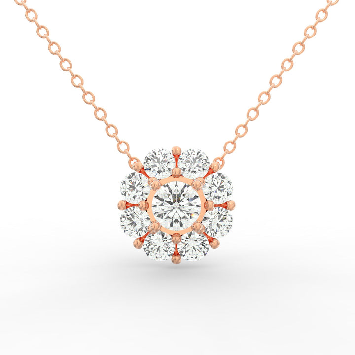 Classic Solitaire Diamond Pendant