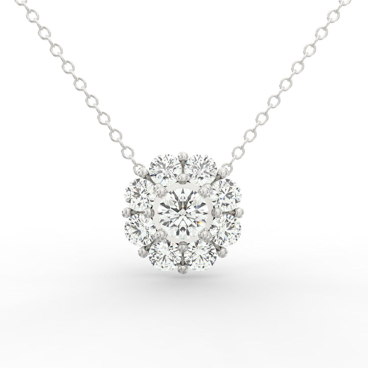 Classic Solitaire Diamond Pendant