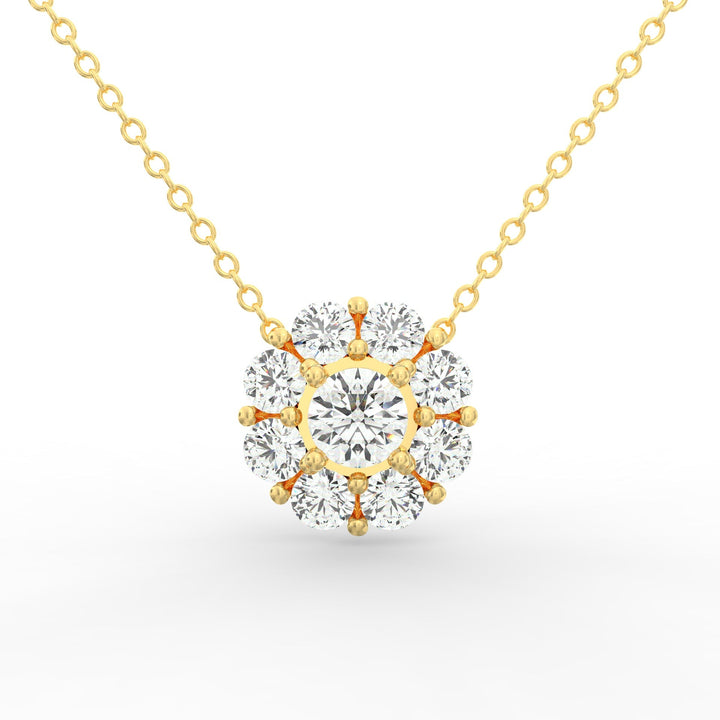 Classic Solitaire Diamond Pendant