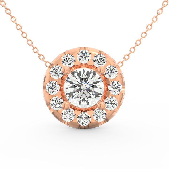 Captivating Brilliance: Pendant with a 1.45ct Diamond Solitaire