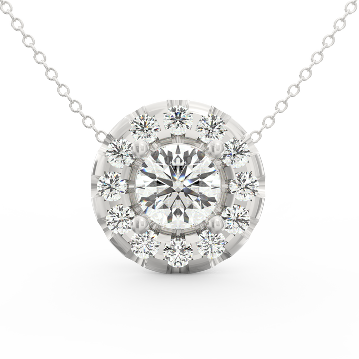 Captivating Brilliance: Pendant with a 1.45ct Diamond Solitaire
