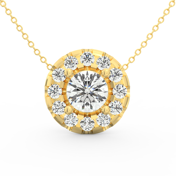 Captivating Brilliance: Pendant with a 1.45ct Diamond Solitaire