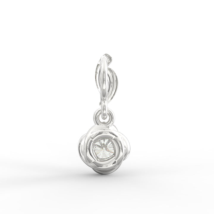 Round-Shaped Solitaire Diamond Pendant