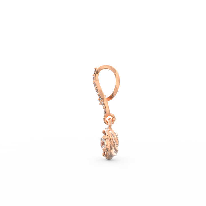 Contemporary Glamour: Modern Diamond Pendant