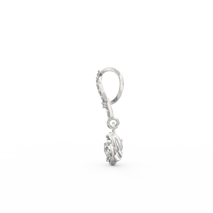 Contemporary Glamour: Modern Diamond Pendant