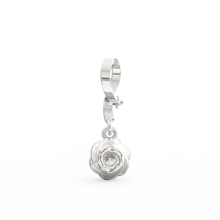 Contemporary Glamour: Modern Diamond Pendant