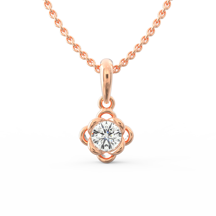 Effortless Elegance: Casual Diamond Pendant for Everyday and Office Wear