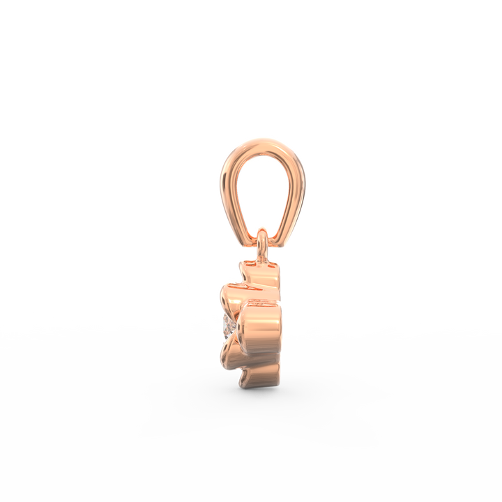 Effortless Elegance: Casual Diamond Pendant for Everyday and Office Wear
