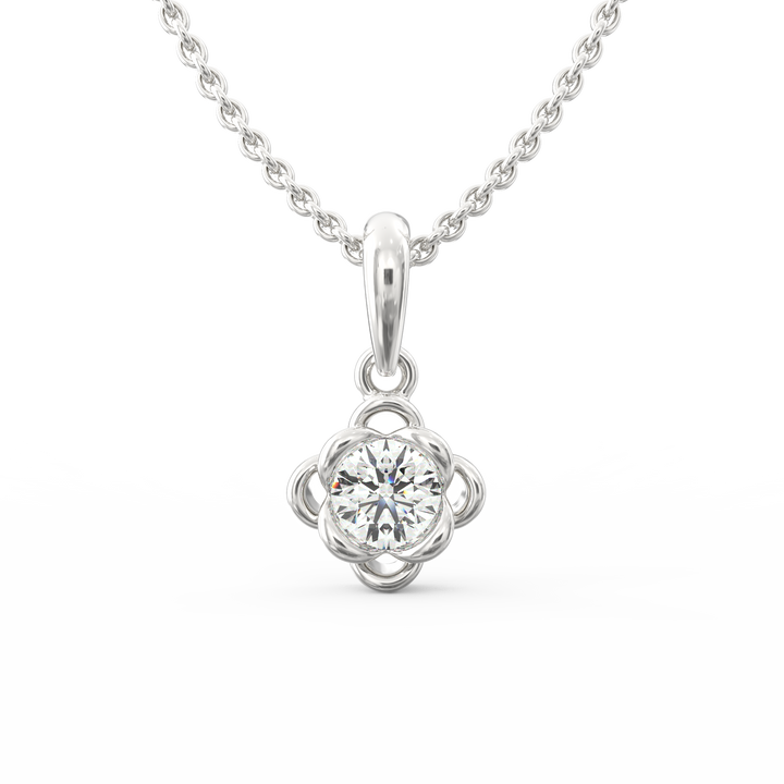 Effortless Elegance: Casual Diamond Pendant for Everyday and Office Wear
