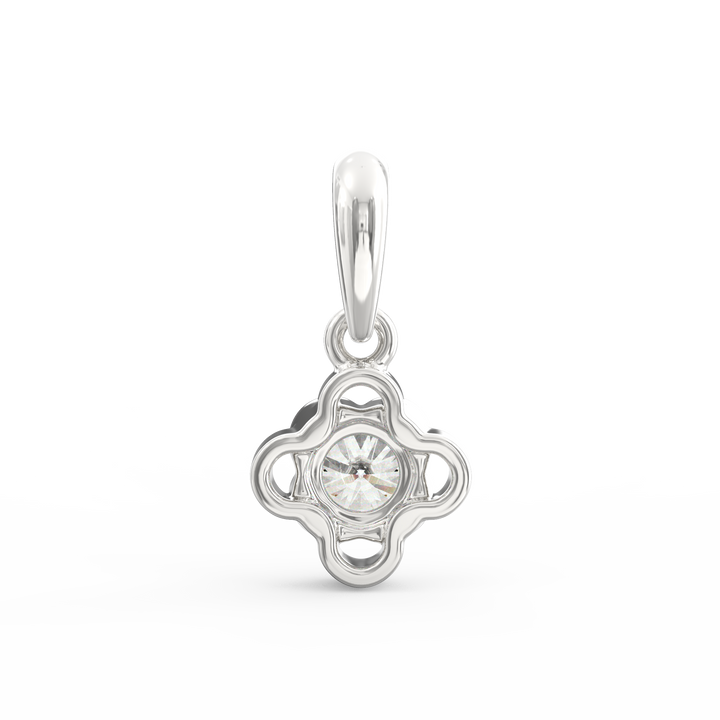 Effortless Elegance: Casual Diamond Pendant for Everyday and Office Wear