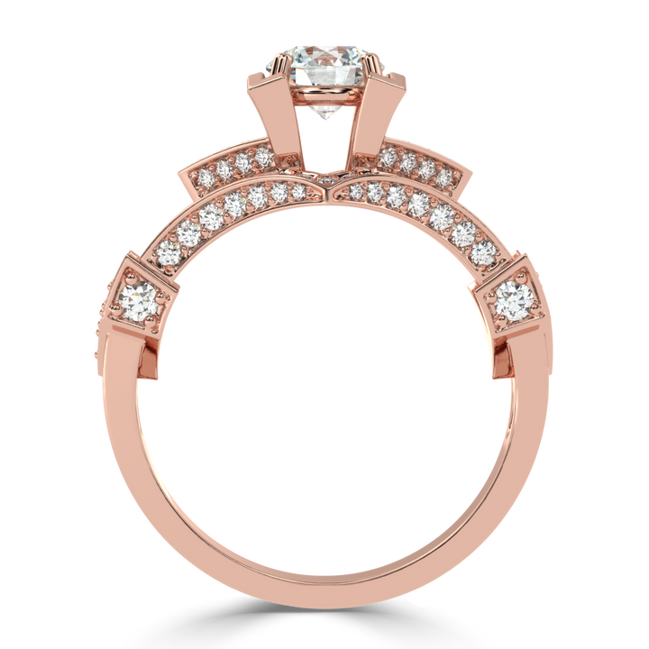 Radiant Brilliance: Solitaire Diamond Wedding Ring