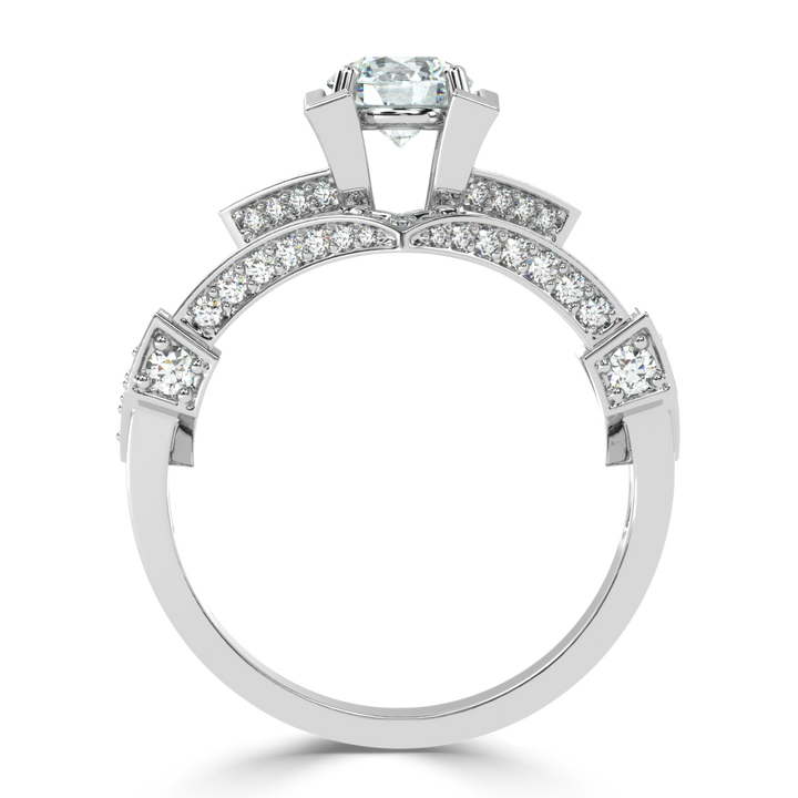 Radiant Brilliance: Solitaire Diamond Wedding Ring