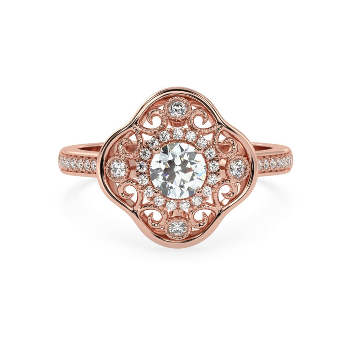 Stellar Radiance: Solitaire Diamond Ring