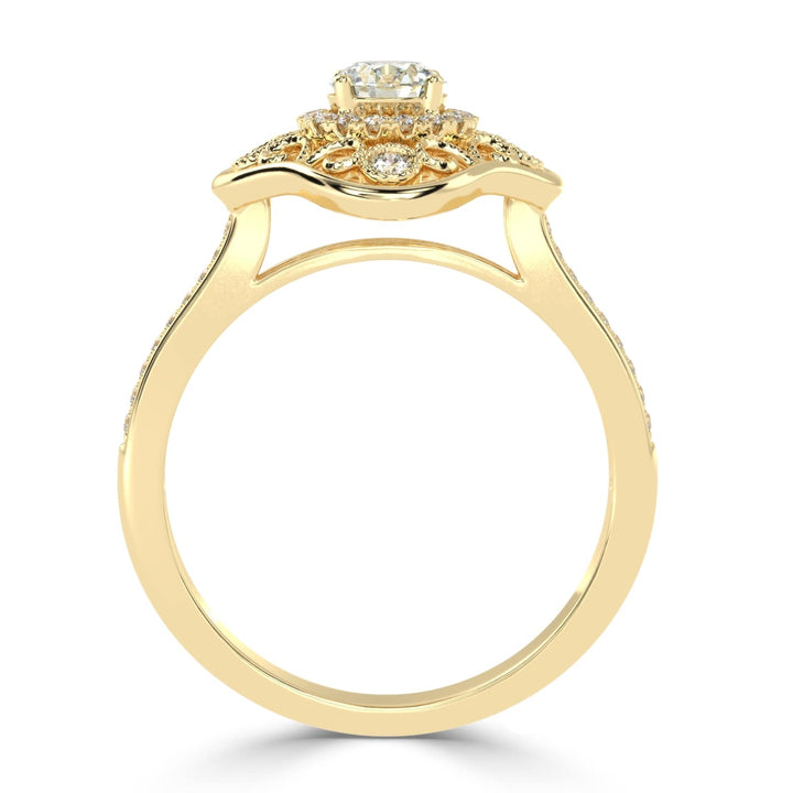 Stellar Radiance: Solitaire Diamond Ring