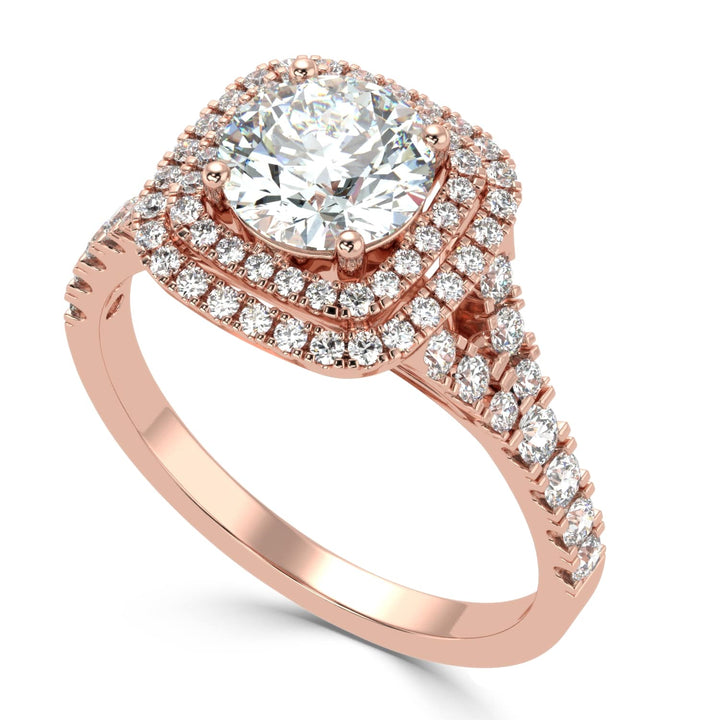 Brilliant Harmony: Solitaire Diamond Ring