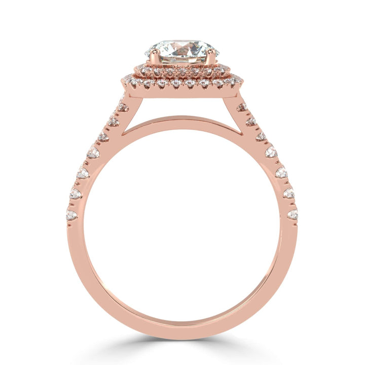 Brilliant Harmony: Solitaire Diamond Ring