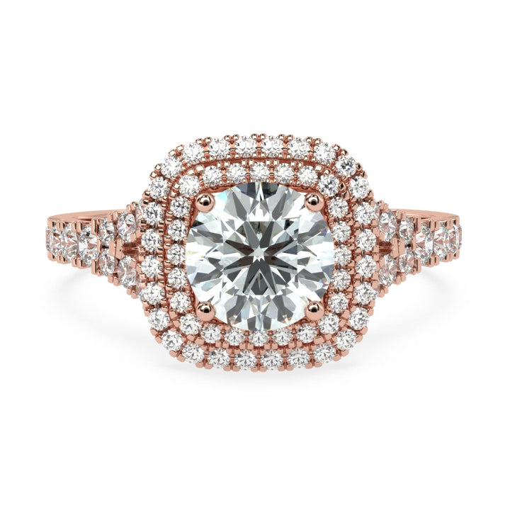 Brilliant Harmony: Solitaire Diamond Ring