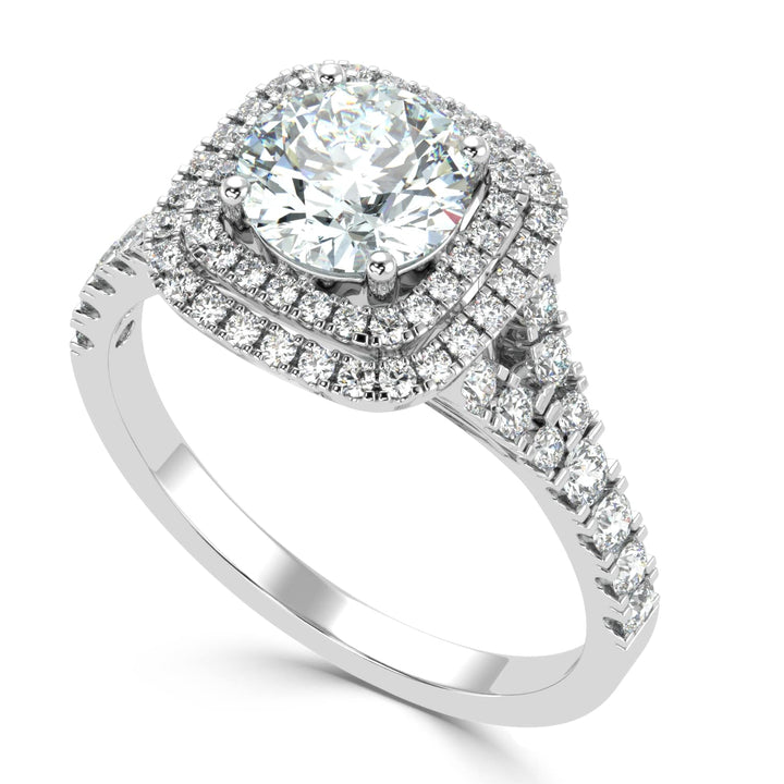 Brilliant Harmony: Solitaire Diamond Ring