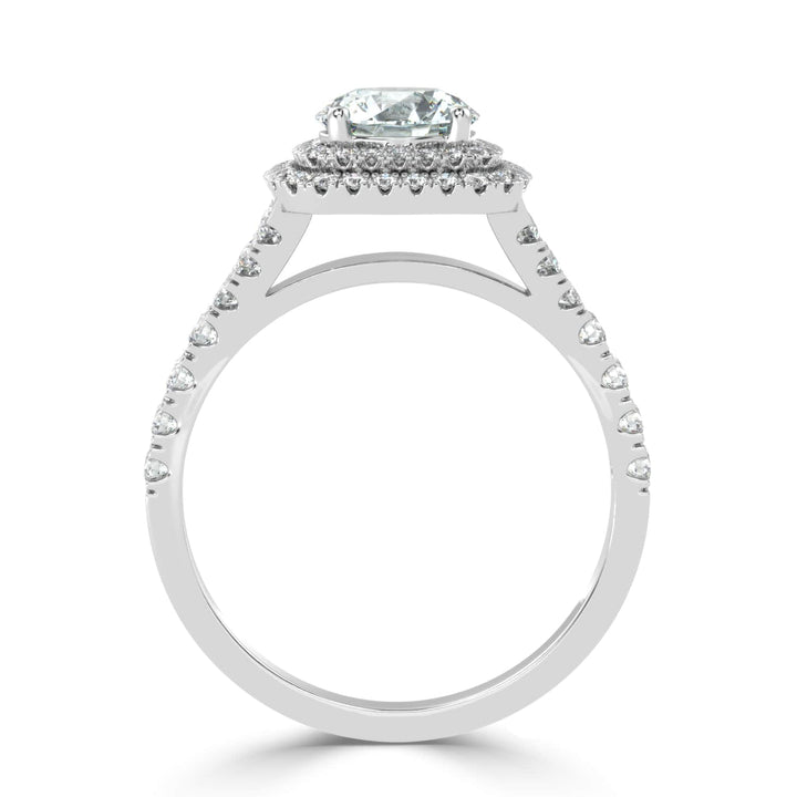 Brilliant Harmony: Solitaire Diamond Ring